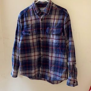 NWO tags Wolverine mens flannel